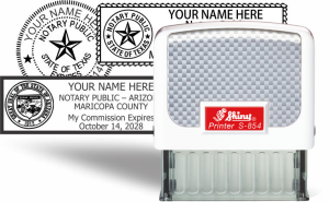 Traditional Self-Inker  Notary & Professional Hand Stamps